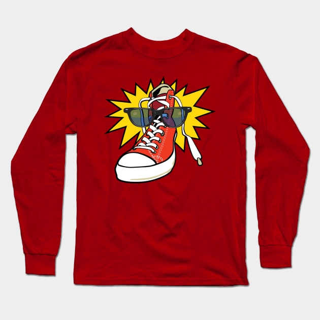 Sneaker Love Long Sleeve T-Shirt by shultcreative